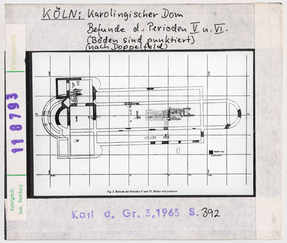 Vorschaubild Köln: Karolingischer Dom, Befunde de Perioden V und VI 